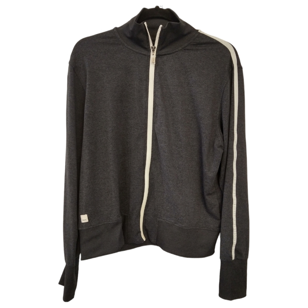 Vuori Gray Eclipse Track Jacket. Large - image 1